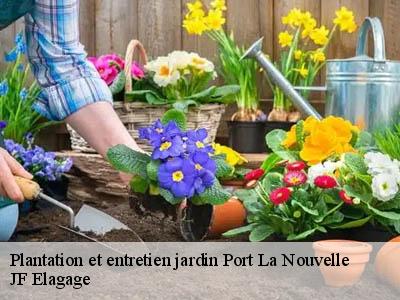 Plantation et entretien jardin  port-la-nouvelle-11210 JF Elagage