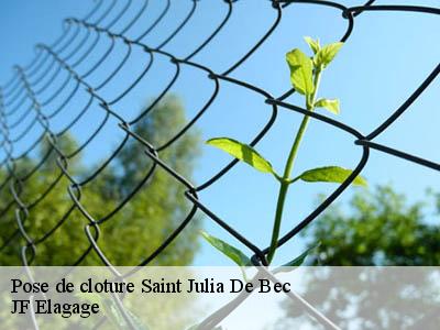 Pose de cloture  saint-julia-de-bec-11500 JF Elagage