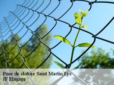 Pose de cloture  saint-martin-lys-11500 JF Elagage